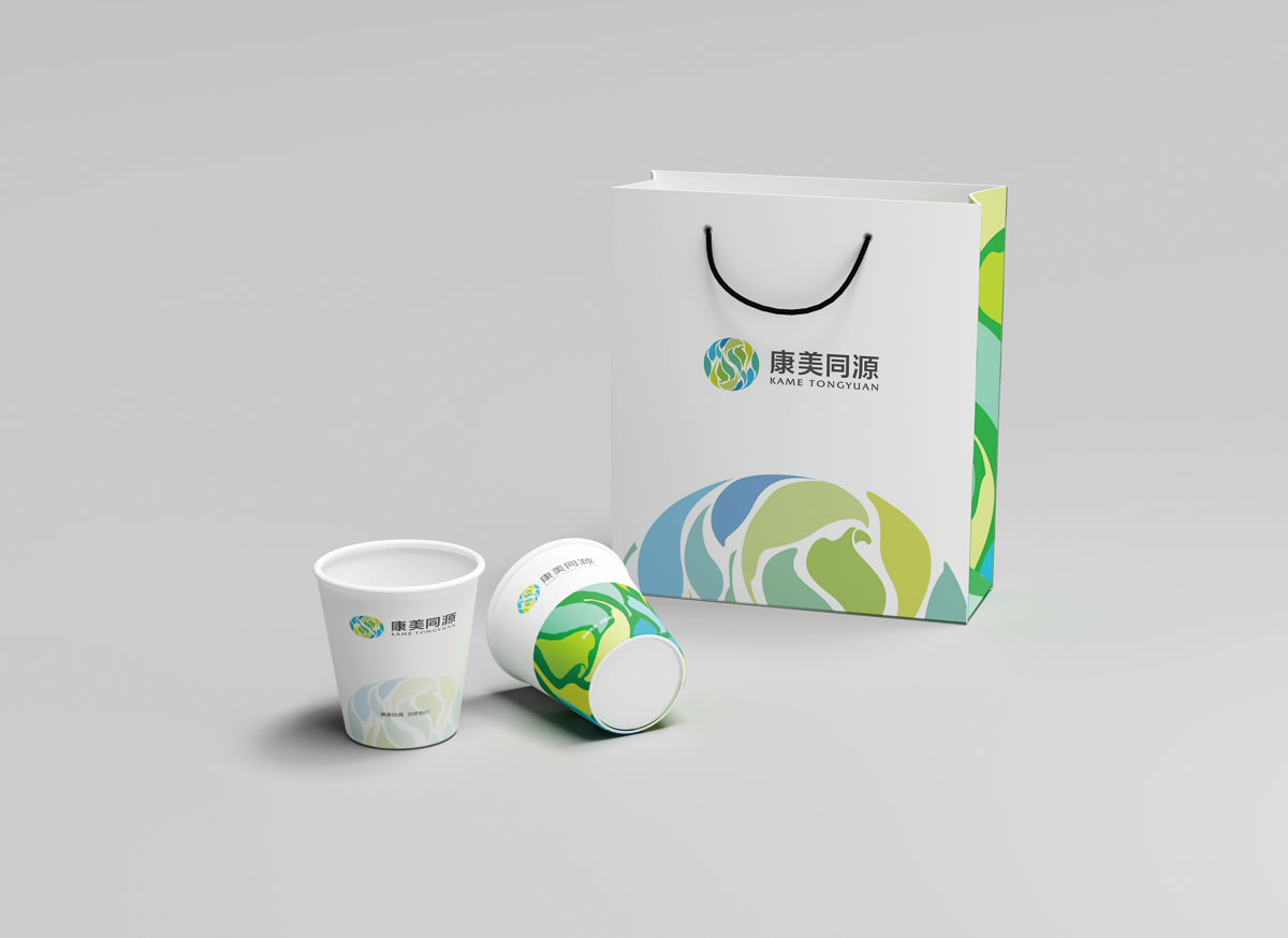 康美同源標(biāo)志設(shè)計(jì)、VI設(shè)計(jì)、商標(biāo)設(shè)計(jì)、店面設(shè)計(jì)_全力設(shè)計(jì)