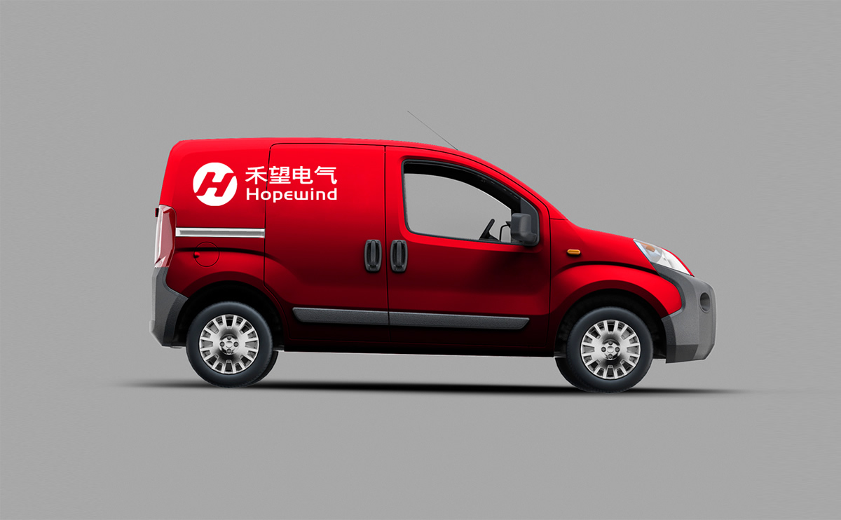 禾望電氣品牌形象設計,禾望電氣標志設計,禾望電氣LOGO設計,上市公司標志設計,上市公司商標設計